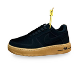 Air Force Nobuck | Preto Caramelo