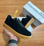 Air Force Nobuck | Preto Caramelo