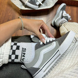 Vans Old knu Prime | Cinza Branco