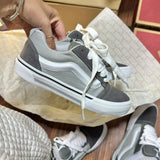 Vans Old knu Prime | Cinza Branco