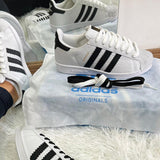 Adidas Superstar | Branco Preto